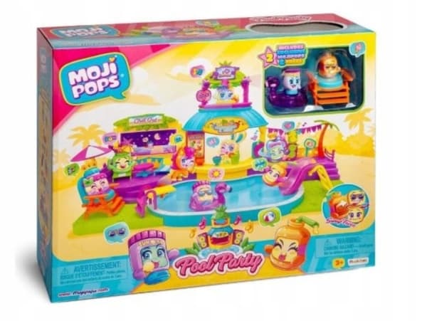 MojiPops Moji Pops Pool Party Pool Figurer