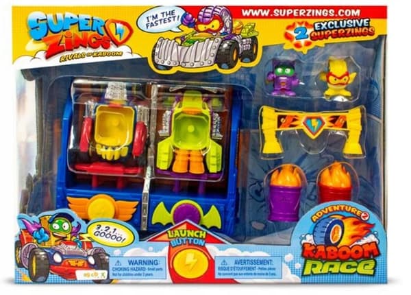Super Zings SuperZings racerbilsæt