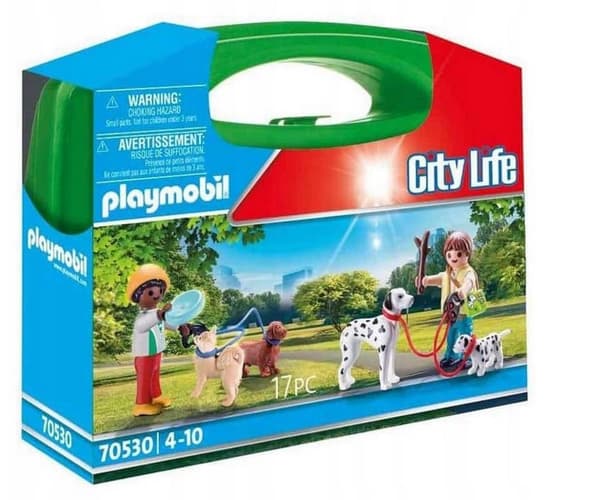 Playmobil 70530 Gåture i kasse med hunde