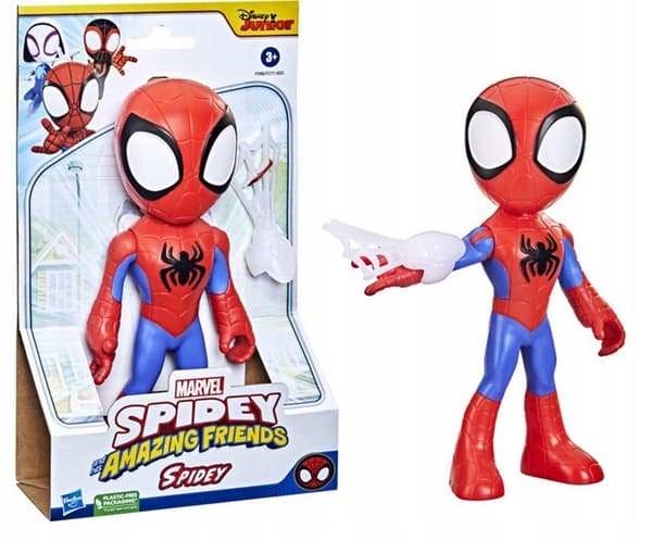 Hasbro Spider-Man-figur, Spider-Man och Super Buddies, 23 cm