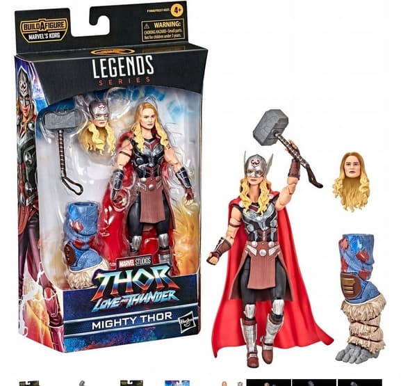 Mahtava THOR Jane -figuuri 15 cm LnT MARVEL LEGENDS