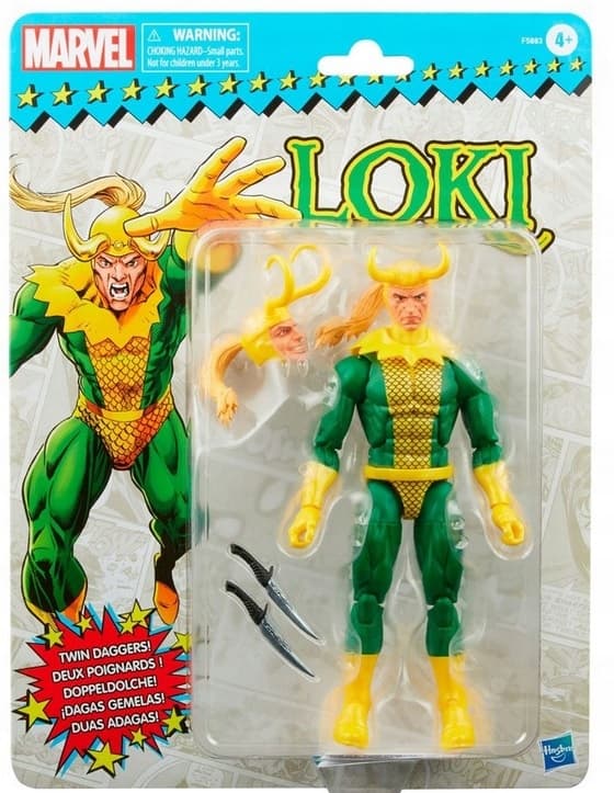 Marvel Legends Loki (Vintage-sarja) 15 cm HASBRO