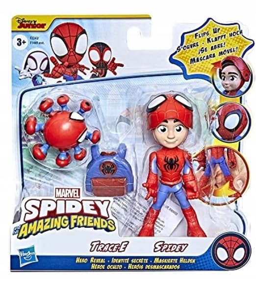 Hasbro Spidey och superhjältarna Spidey och Trace-E