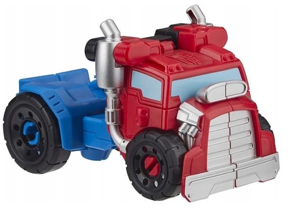 TRANSFORMERS RÄDDNINGSBOTS OPTIMUS PRIME E8107 Hasbr