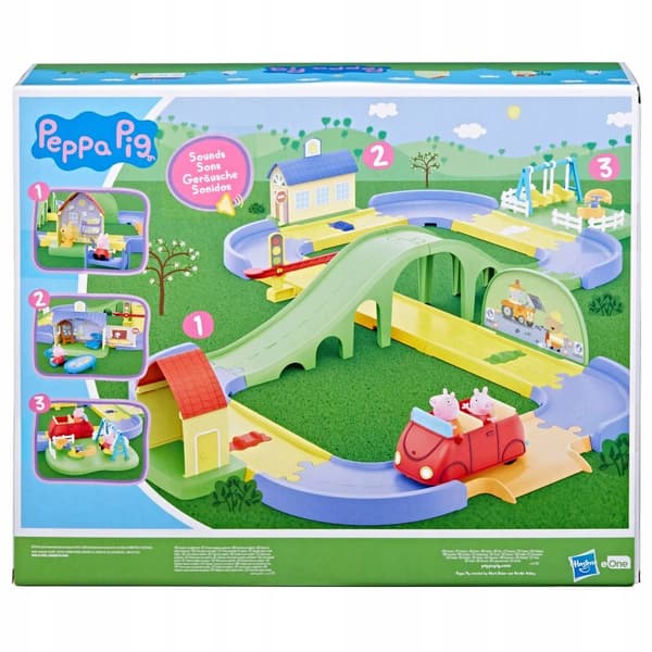 Hasbro Peppa Pig Rolig Resa-bana