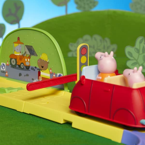 Hasbro Peppa Pig Rolig Resa-bana