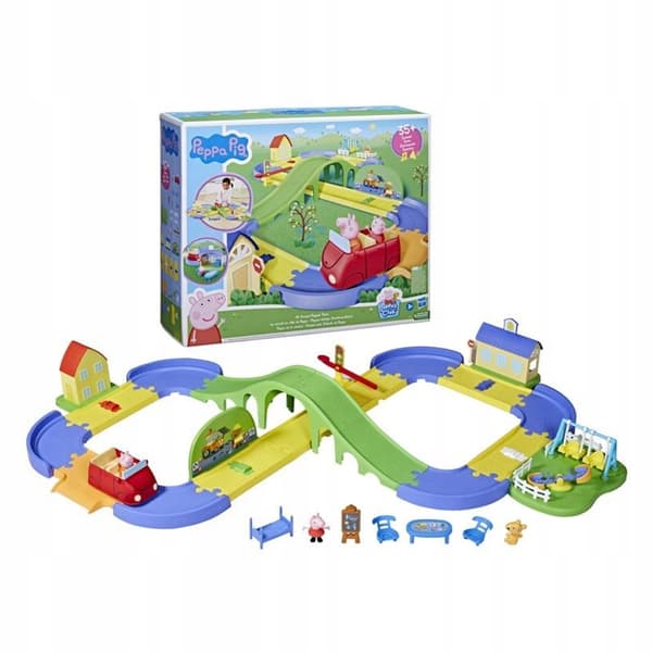 Hasbro Peppa Pig Rolig Resa-bana