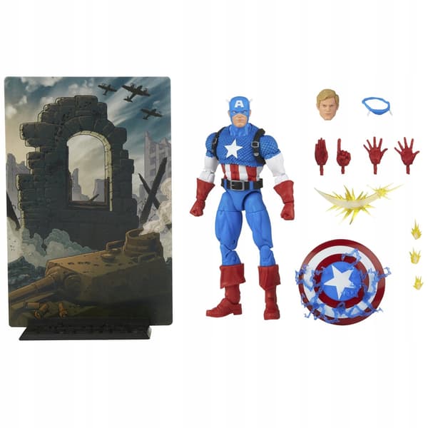 Marvel Legends Kapteeni Amerikka (20-vuotisjuhla)