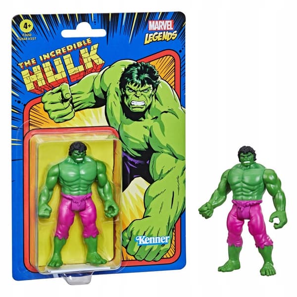Marvel Fan Legends Retro Hulk Halk Actionfigur