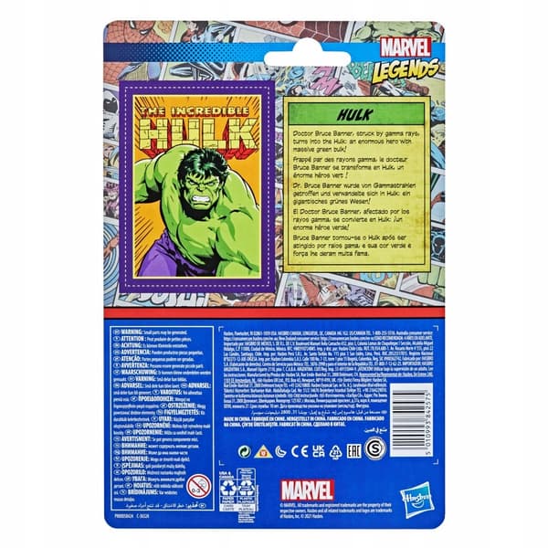 Marvel Fan Legends Retro Hulk Halk Actionfigur