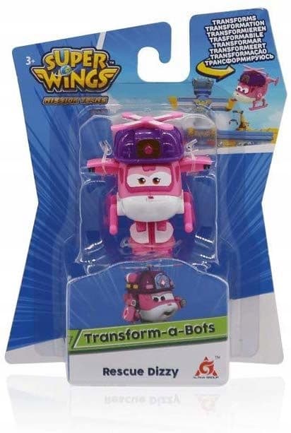Super Wings Frunia Dizzy -muuntuva hahmo