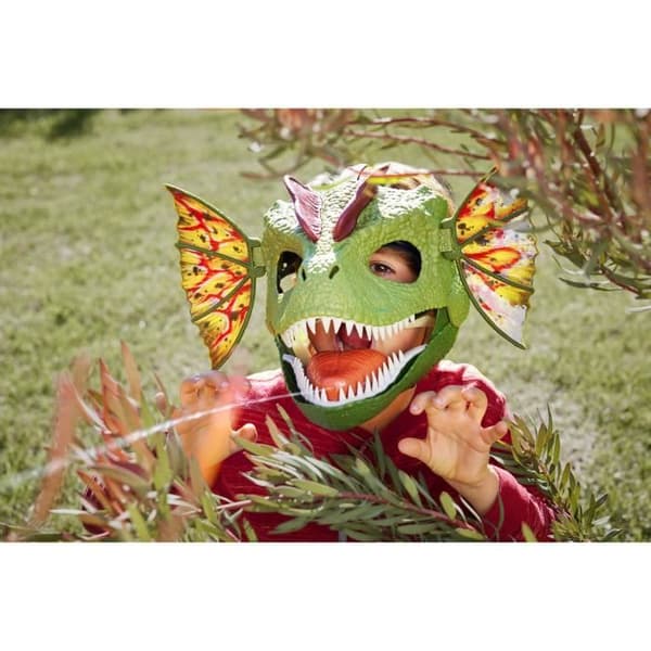 JURASSIC WORLD -naamio Dilophosaurus Venom Launcher HXF55