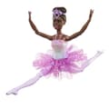 Pikkukuva 6 / 6: Barbie Dreamtopia Twinkle Lights -ballerinanukke, ruskeaverikkö, jossa on valo-ominaisuudella varustettu irrotettava pääpanta ja tutu