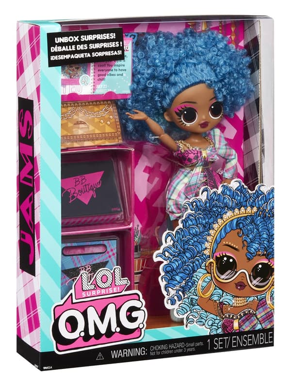 LOL Överraskning OMG Core Docka Dock Jams + Modeaccessoarer 591542