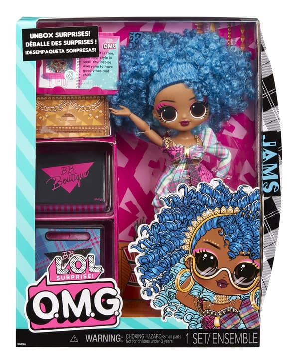 LOL Överraskning OMG Core Docka Dock Jams + Modeaccessoarer 591542