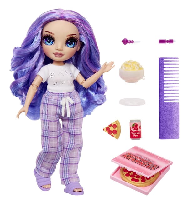 Rainbow High Junior High Pyjamas Party Modedocka - Violett (Lila)