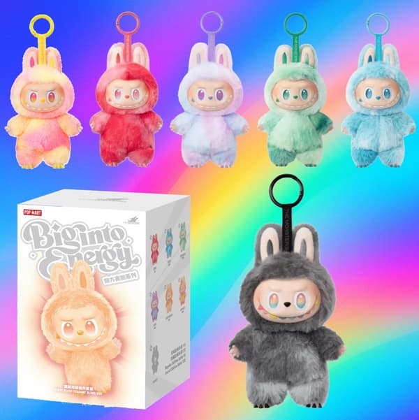 POP MART Labubu The Monsters – Big into Energy Series Blind Box 17 cm Vinylfigur | Samlarfigur | Designer Toy | Originalprodukt