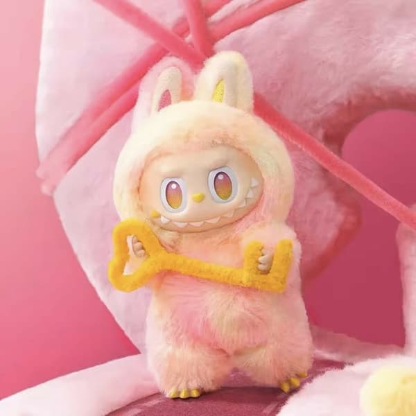 Labubu Monster Figur 17cm Blind Box – Big into Energy Series Vinyl Plysch Samlarobjekt Överraskning Leksak Present Dekor