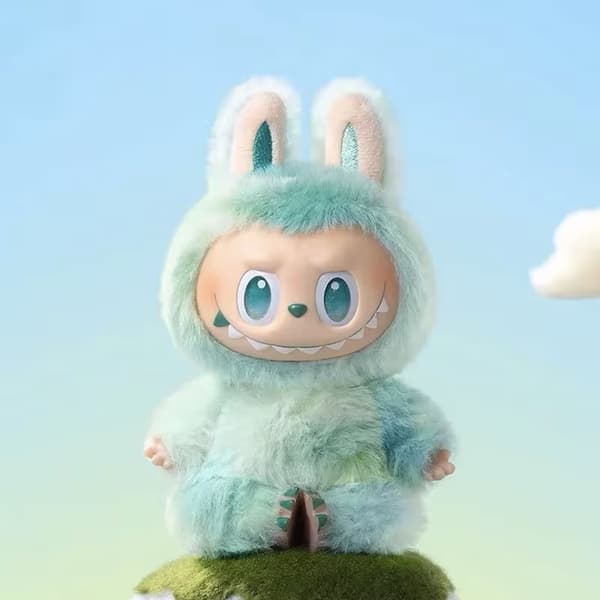 Labubu Monster Figur 17cm Blind Box – Big into Energy Series Vinyl Plysch Samlarobjekt Överraskning Leksak Present Dekor