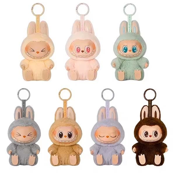 POP MART Labubu Monsterfigur 17cm Blind Box – Have a Seat Serien Vinyl Plys Samleobjekt Overraskelse Gave Dekoration Legetøj