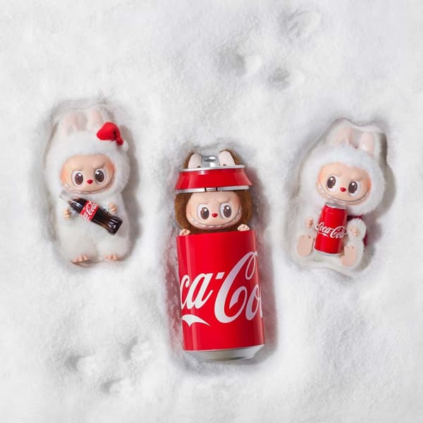 Pop Mart Labubu secret – Coca-Cola The Monsters vinylfigur 17 cm – garanteret hemmelig figur