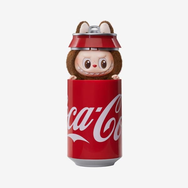 Pop Mart Labubu secret – Coca-Cola The Monsters vinylfigur 17 cm – garanteret hemmelig figur