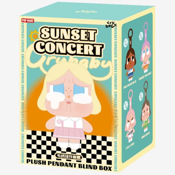 CRYBABY Sunset Concert Series Plush Pendant Blind Box