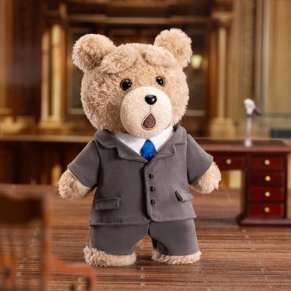 POP Mart Ted2 Teddy Bear Action Plush Pendant Blind Box