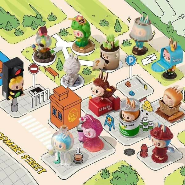 POP Mart The Monsters Almost Hidden Series Figures Vinyl Plush Blind Box