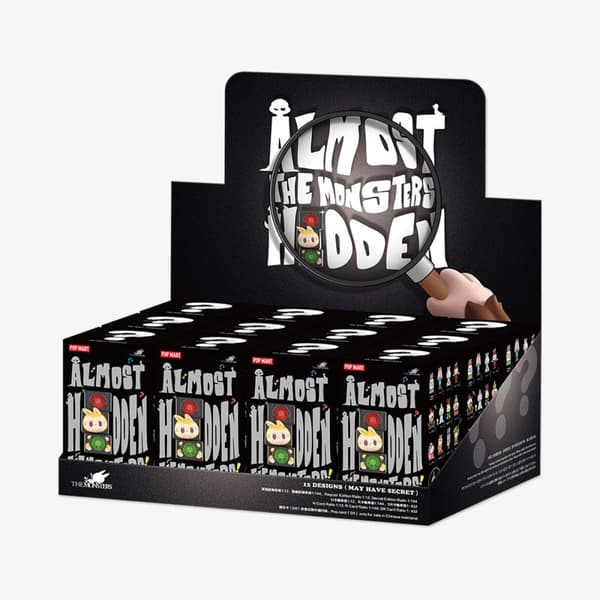 POP Mart The Monsters Almost Hidden Series Figures Vinyl Plush Blind Box