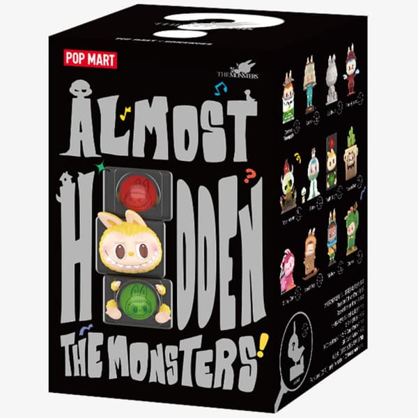 POP Mart The Monsters Almost Hidden Series Figures Vinyl Plush Blind Box