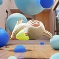 Miniatyrbilde 6 av 11: POP Mart The Monsters Lazy Yoga Series Figures Vinyl Plush Blind Box