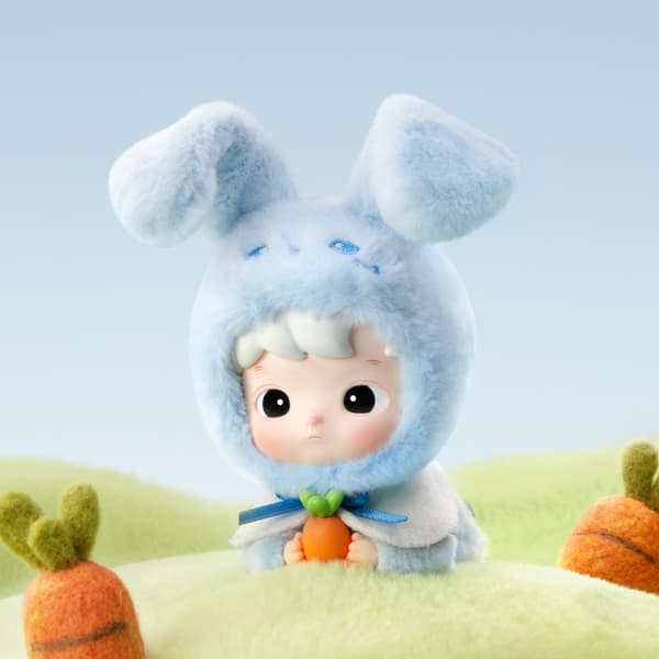 POP Mart Hacipupu Snuggle With You Series Figures Vinyl Plush Blind Box