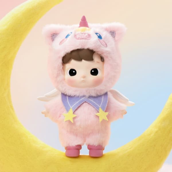POP Mart Hacipupu Snuggle With You Series Figures Vinyl Plush Blind Box
