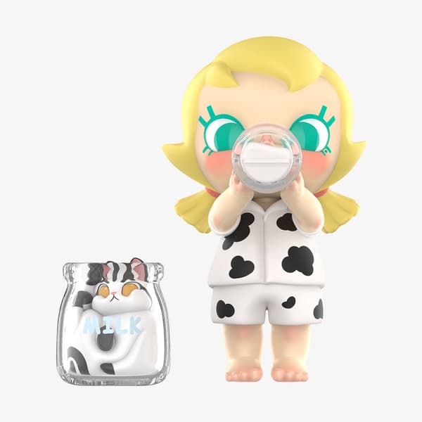 POP Mart Baby Molly & Baby Tabby Series Figures Vinyl Plush Blind Box