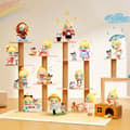Pikkukuva 8 / 10: POP Mart Baby Molly & Baby Tabby Series Figures Vinyl Plush Blind Box