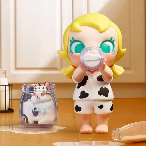 POP Mart Baby Molly & Baby Tabby Series Figures Vinyl Plush Blind Box