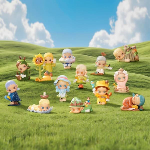 POP MART Zsiga Take It Slow Series Figures Vinyl Plush Blind Box