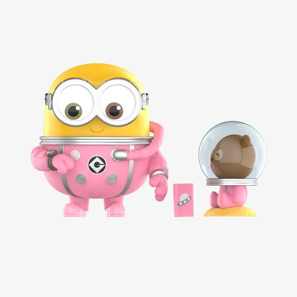 POP MART Minions Bedtime Stories by Bob and Tim Series Figures Vinyl Plush Blind Box