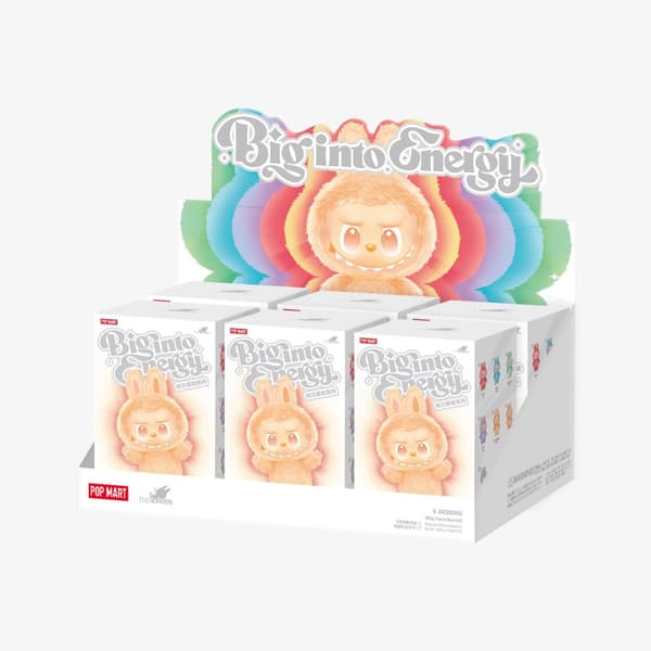 POP MART Labubu The Monsters Big Into Energy Series Figures Vinyl Plush Pendant Blind Box