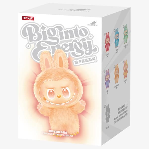 POP MART Labubu The Monsters Big Into Energy Series Figures Vinyl Plush Pendant Blind Box
