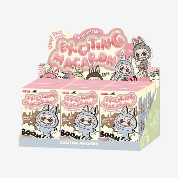 POP MART Labubu The Monsters Exciting Macaron Vinyl Face Blind Box
