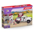 Miniatyrbild 2 av 11: Schleich Horse Club 42704 Rörlig veterinär med släp