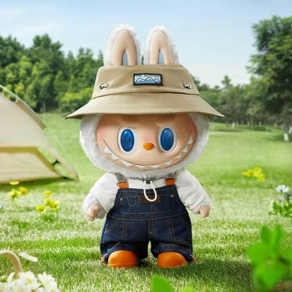 Pop Mart Labubu – The Monsters Fall in Wild Series Vinyl Plush Doll 38 cm