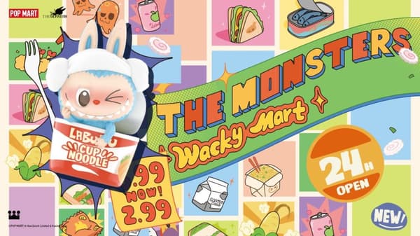 Pop Mart Labubu – The Monsters Wacky Mart Series Figures blind box