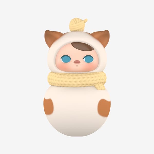 Pop Mart PUCKY – Roly-Poly Kitty Series Figures blind box