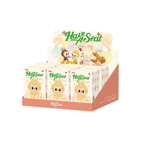 Pop Mart Labubu The Monsters – Have a Seat Vinyl Plush Blind Box