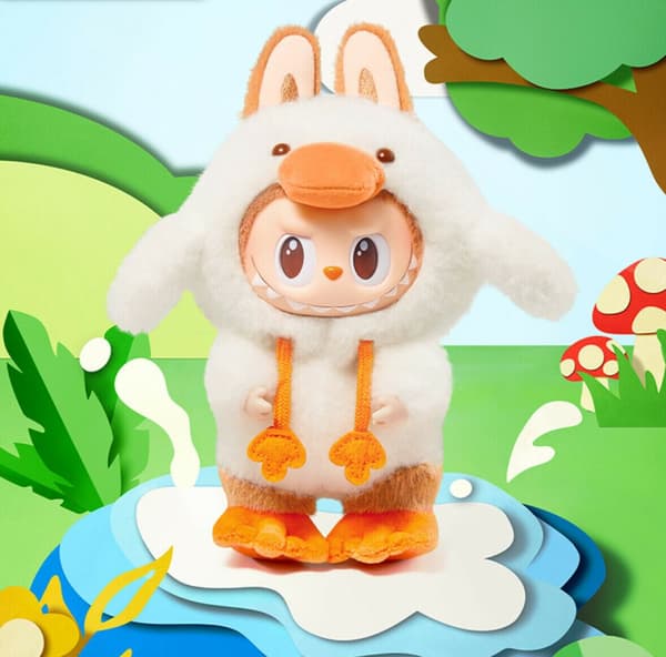 Pop Mart Labubu The Monsters – Forest Fairy Tale Series Vinyl Plush Hanging Card