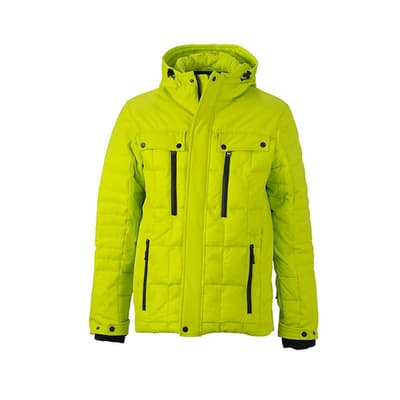 James and Nicholson Mens Padded Wintersport Jacket