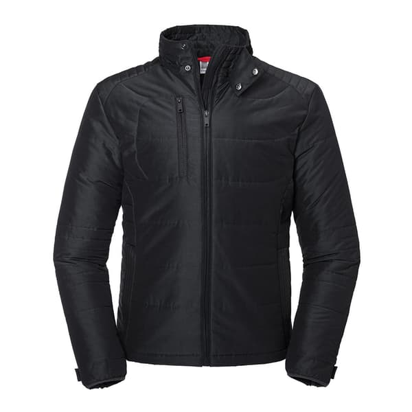 Russell Herre Cross polstret jakke Black XL